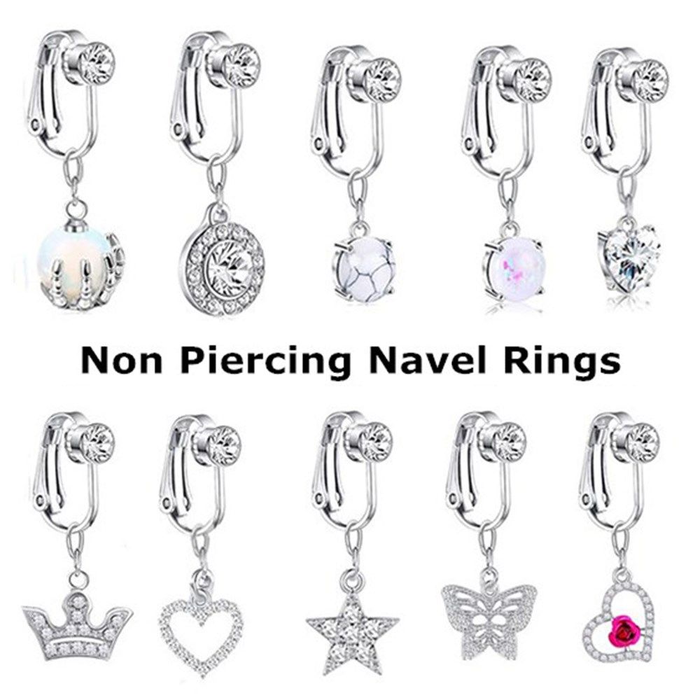 Body Jewelry Cartilage Earrings - 액세서리 클립 귀걸이 연골 클립 배꼽