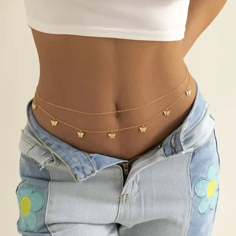 Body Jewelry Women - 여성을위한 새로운 매력 섹시한 더블 레이어