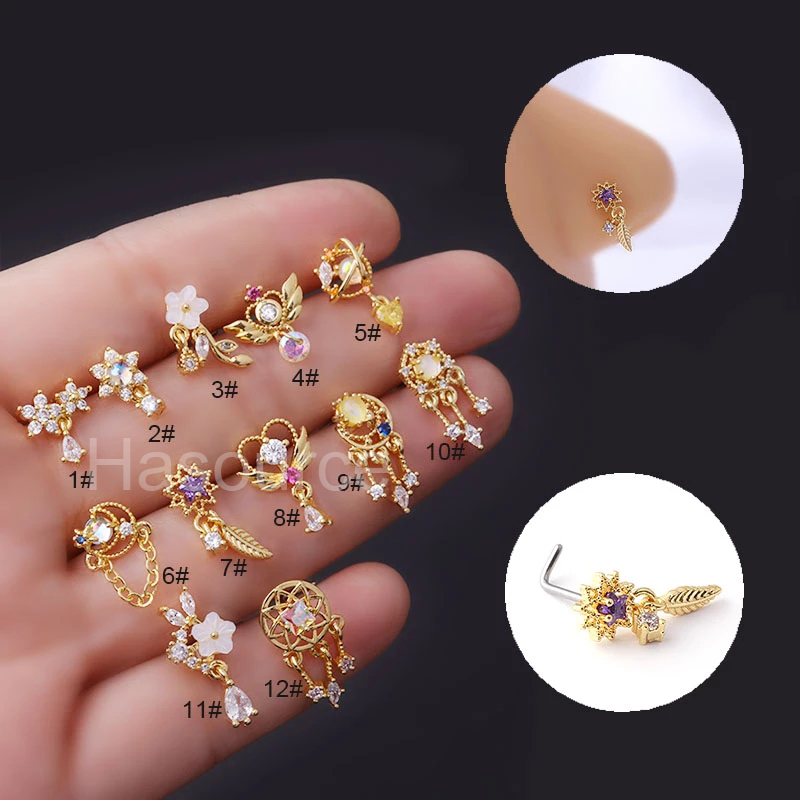 Body Jewelry Indian - 2022 새로운 1Pcs 패션 316L 외과