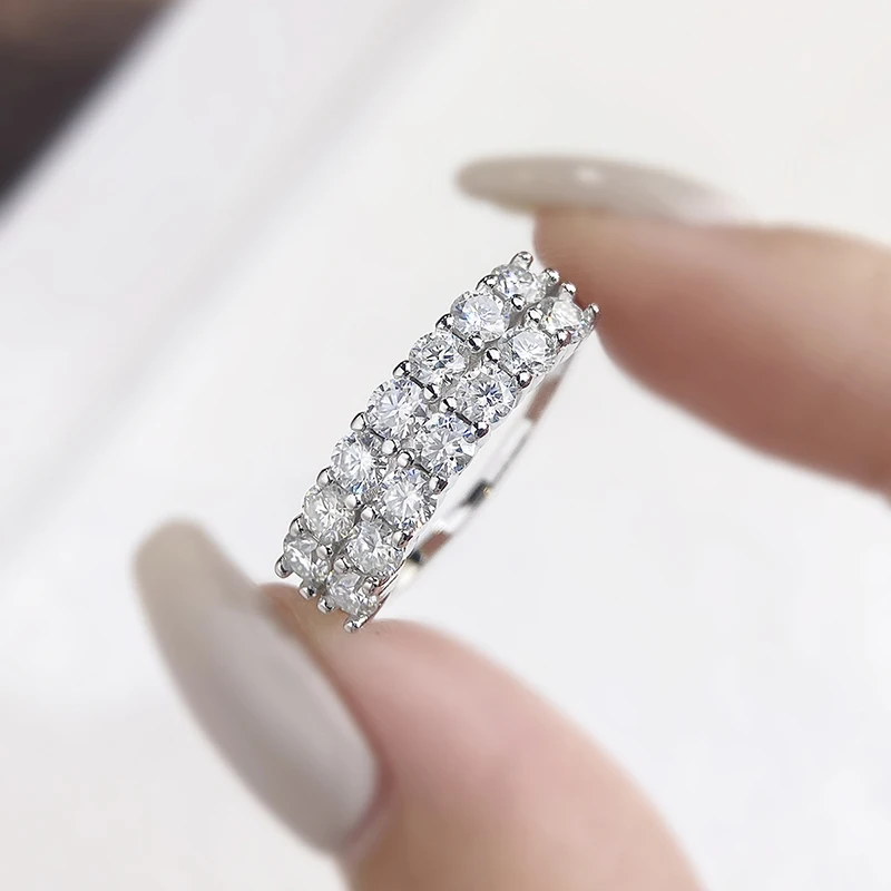 Body Jewelry High Quality - 여성을위한 DWJ 1.4ct 진짜 모이사나이트 다이아몬드