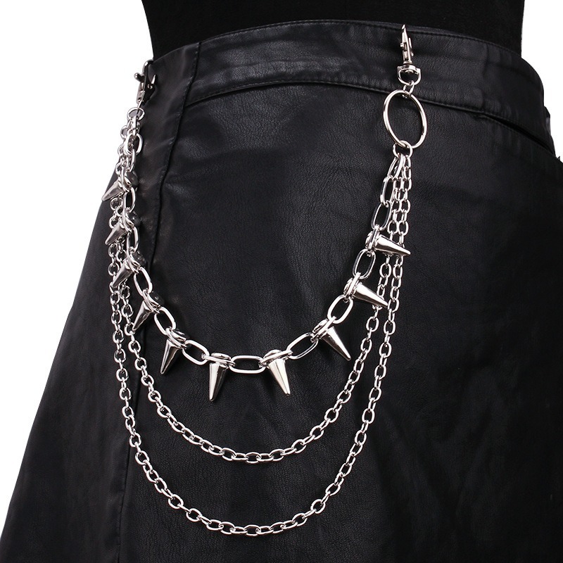 Body Jewelry Waist - 힙합 펑크 록 메탈 바지 허리