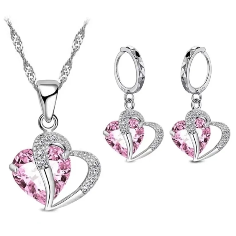 Body Jewelry Lot - 럭셔리 여성 925 스털링 실버 큐빅