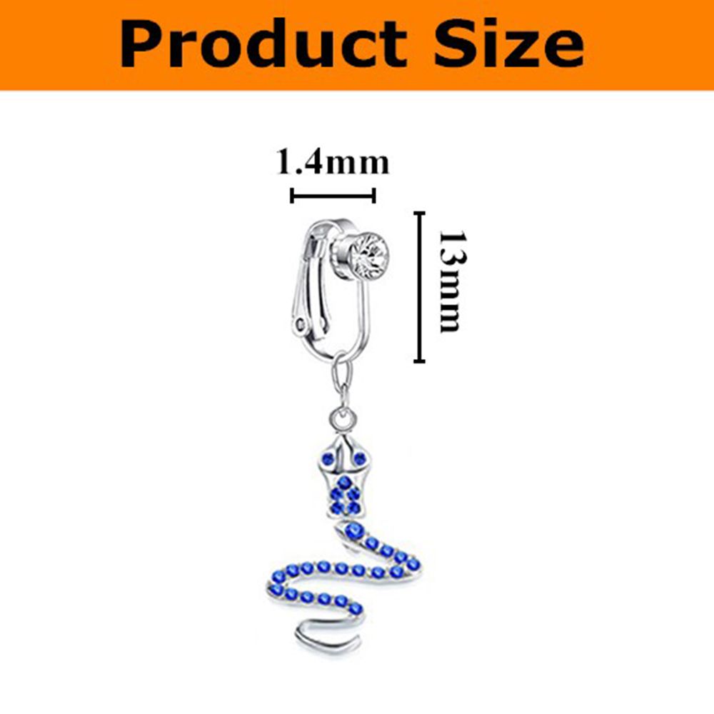 패션 여성용 클립형 귀걸이, 연골 클립, 배꼽 링, 가 - Body Jewelry Cartilage Earrings 리뷰 및 가격