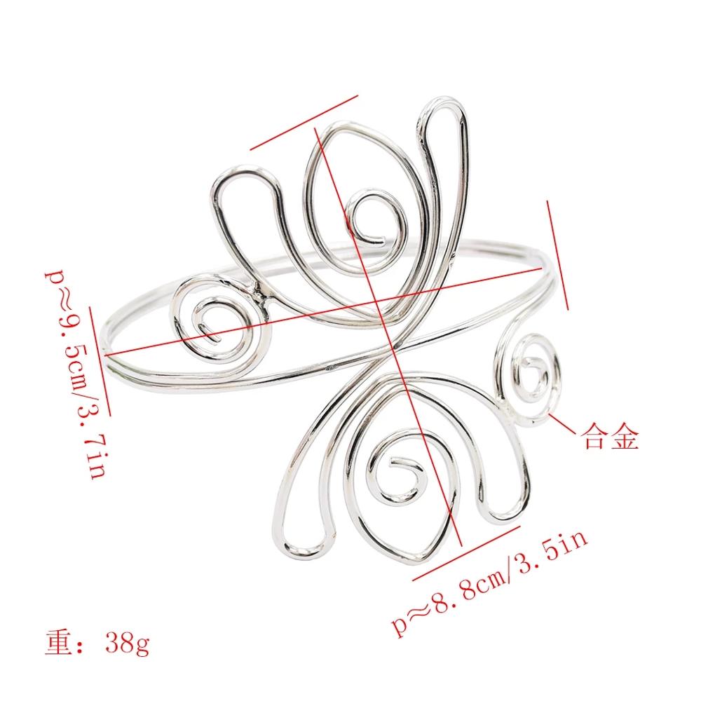 새로운 패션 과장 크리에이티브 인도 복고풍 여성 팔찌  - Body Jewelry Indian 리뷰 및 가격