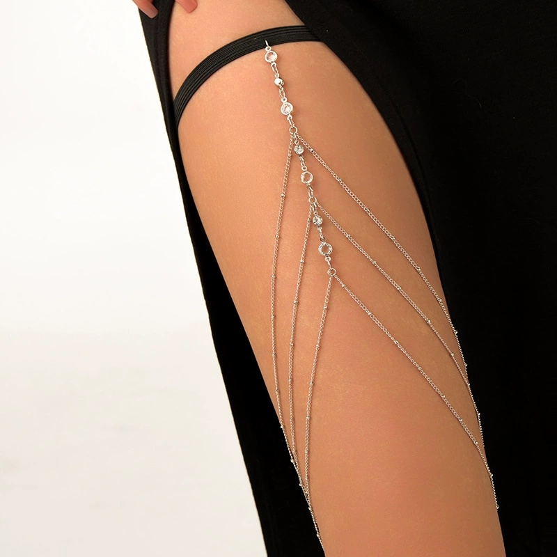 2025 신상 여성 보헤미안 허벅지 체인 심플 스타 바 - Body Jewelry Thigh Chain 리뷰 및 가격