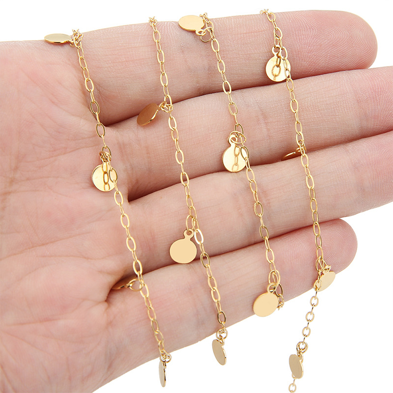 1미터 스테인리스 스틸 6mm 디스크 수제 체인 DIY - Body Jewelry For You 리뷰 및 가격