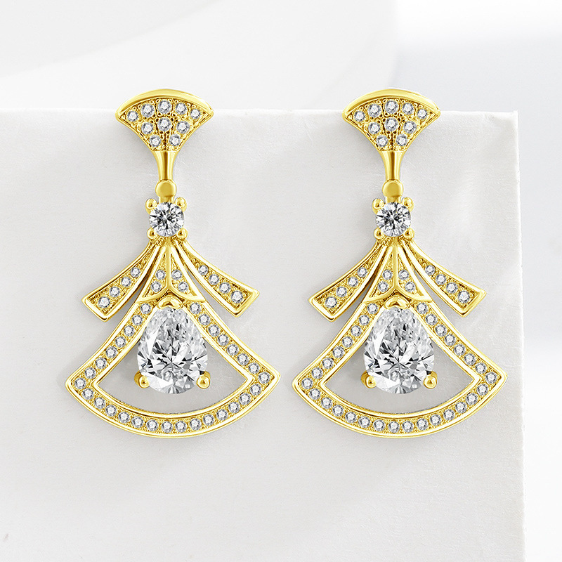 절묘한 다이아몬드 세팅 부채 모양의 925 스털링 실버 - Body Jewelry Lot 리뷰 및 가격