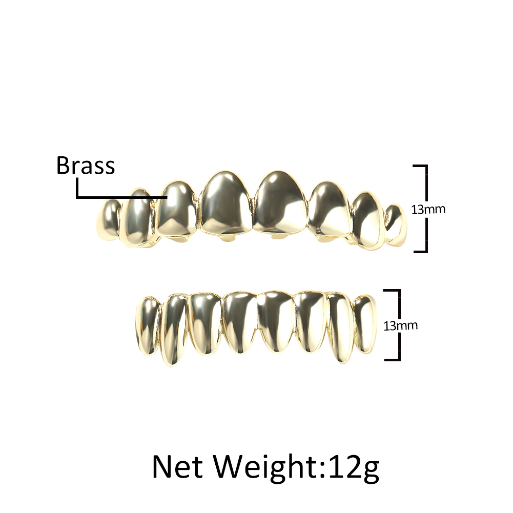THE BLING KING 14K 골드 도금 광택 그릴 - Body Jewelry Lot 리뷰 및 가격