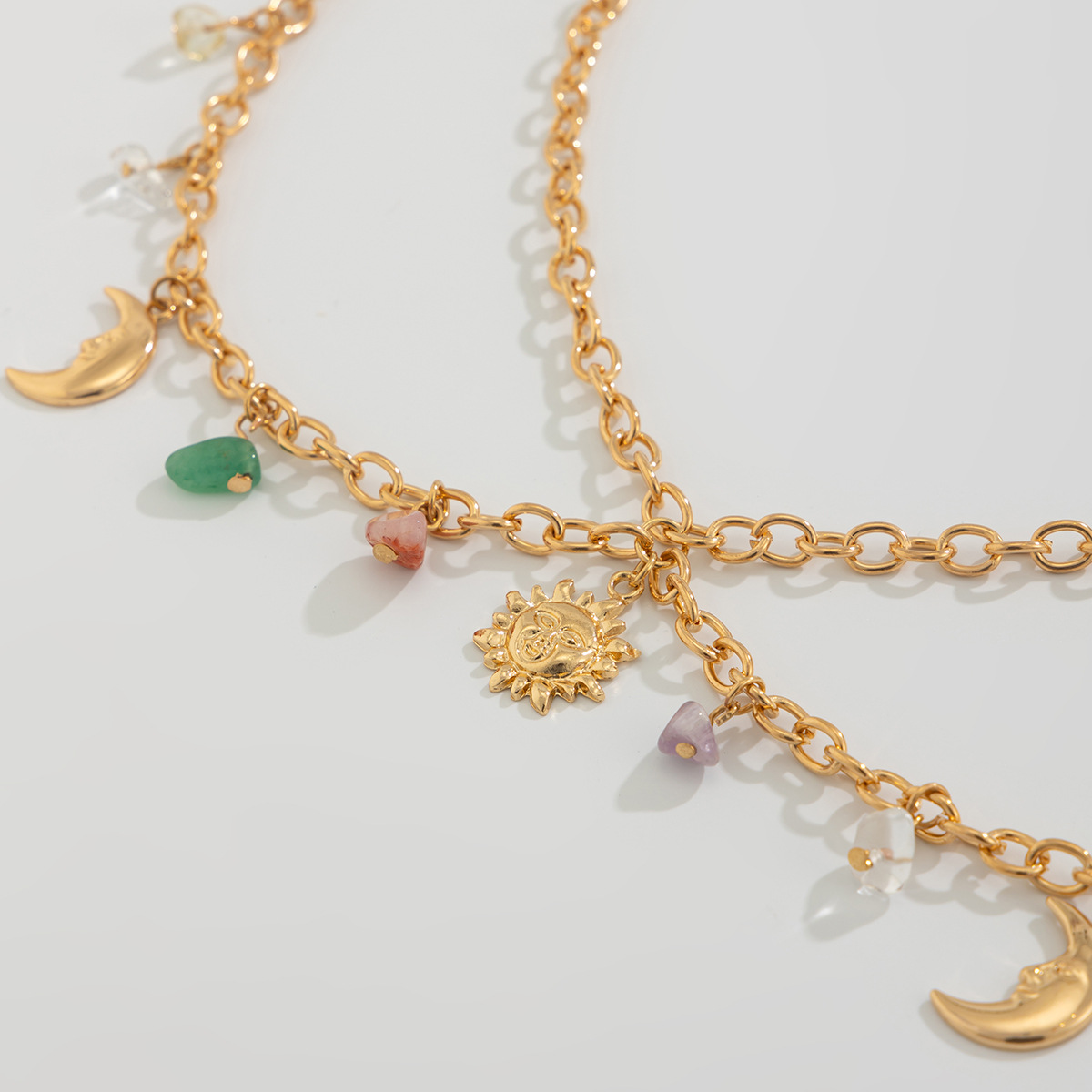 Boho 스타 문 태양 펜던트 허리 체인 2025 여성 - Body Jewelry Waist Chains 리뷰 및 가격