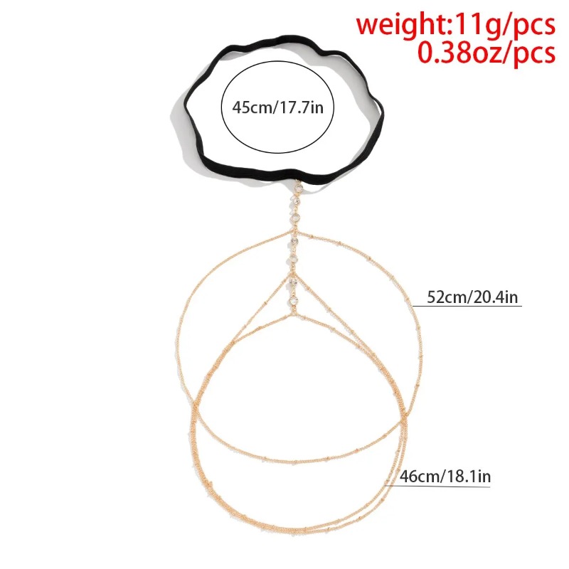 여성 여름 섹시 태슬 멀티 레이어 조절 가능한 탄성 밴 - Body Jewelry Thigh Chain 리뷰 및 가격