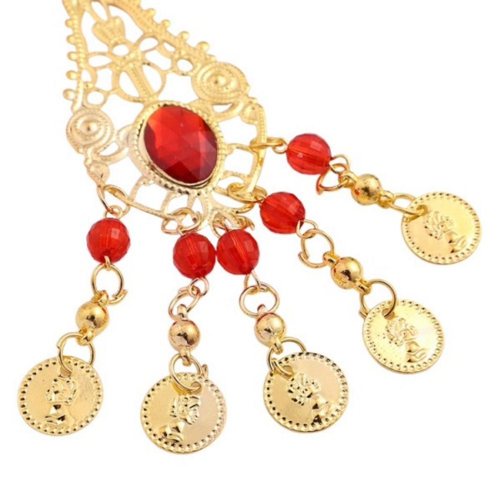 보헤미안 스타일 스팽글 헤드 체인 인디언 댄스 디자인  - Body Jewelry Indian 리뷰 및 가격