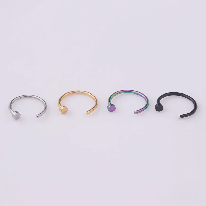 5개/세트 20G 코링 후프, 6mm/8mm/10mm  - Body Jewelry Lot 리뷰 및 가격