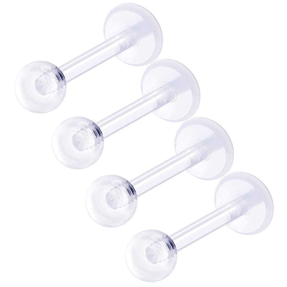 3pcs 16g Labret 스터드 립 링 Snakeb - Flat Back Labret Stud 리뷰 및 가격