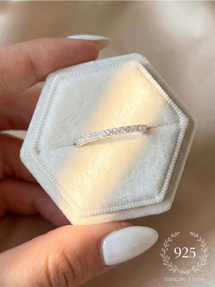 925 스털링 실버 미니멀리스트 클래식 라운드 지르콘  - Body Jewelry High Quality 리뷰 및 가격