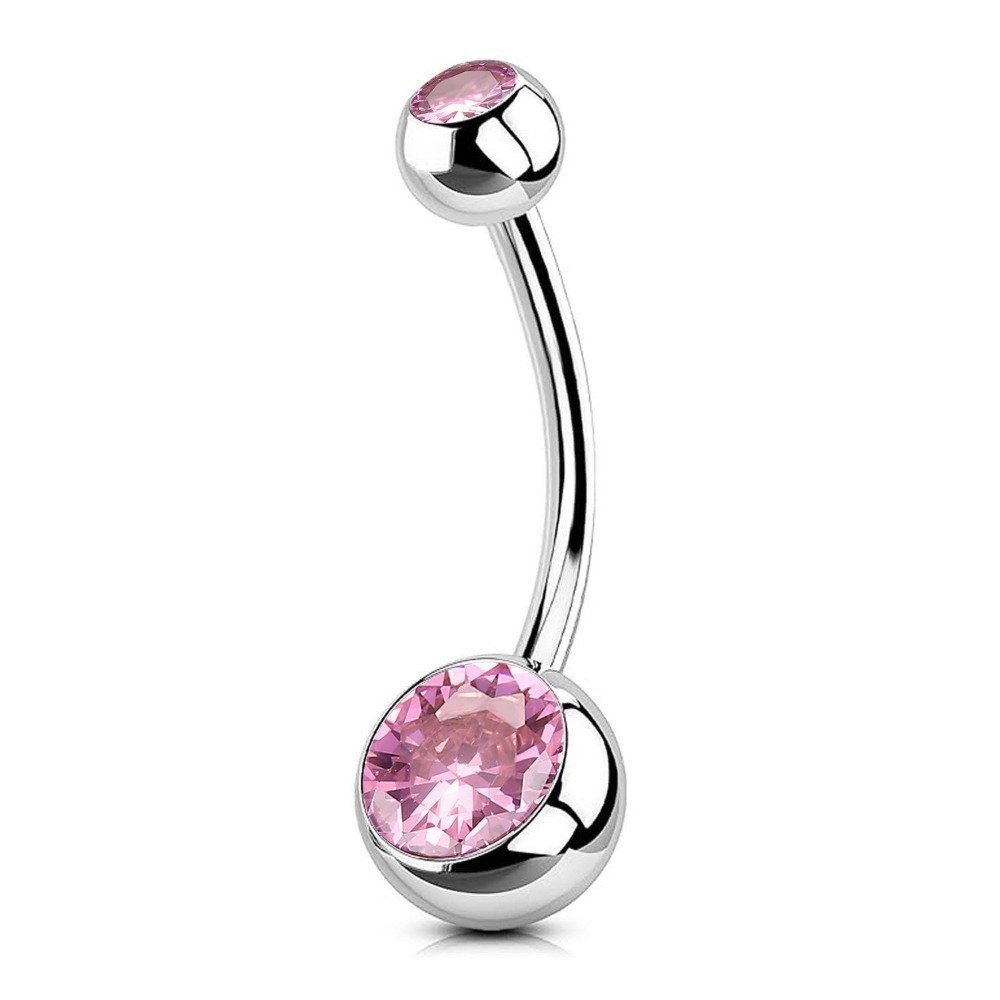 고품질 티타늄 소재 배꼽 링 곡선형 디자인 배꼽 피어싱 - Body Jewelry High Quality 리뷰 및 가격