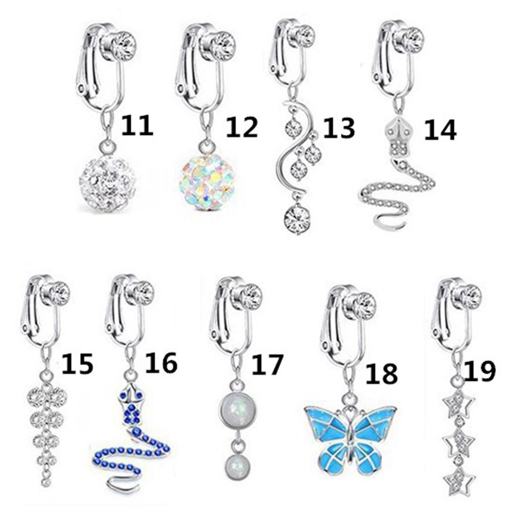 여성용 액세서리 클립형 귀걸이, 연골 클립, 무피어싱  - Body Jewelry Cartilage Earrings 리뷰 및 가격