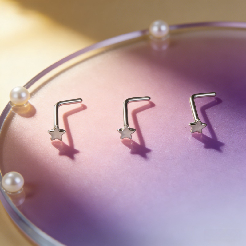 트렌디하고 달콤한 스타일의 스테인리스 스틸 0.8mm  - Body Jewelry High Quality 리뷰 및 가격