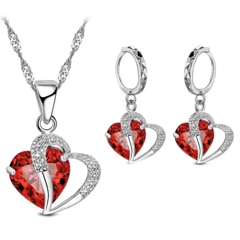 럭셔리 여성 925 스털링 실버 큐빅 지르콘 목걸이 펜 - Body Jewelry Lot 리뷰 및 가격
