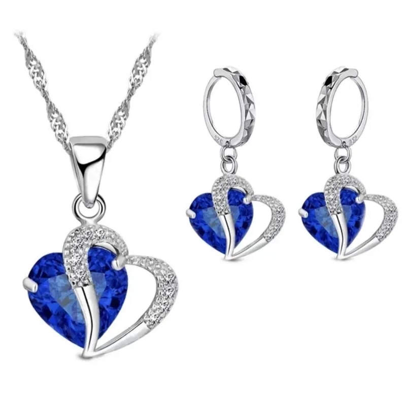 럭셔리 여성 925 스털링 실버 큐빅 지르콘 목걸이 펜 - Body Jewelry Lot 리뷰 및 가격