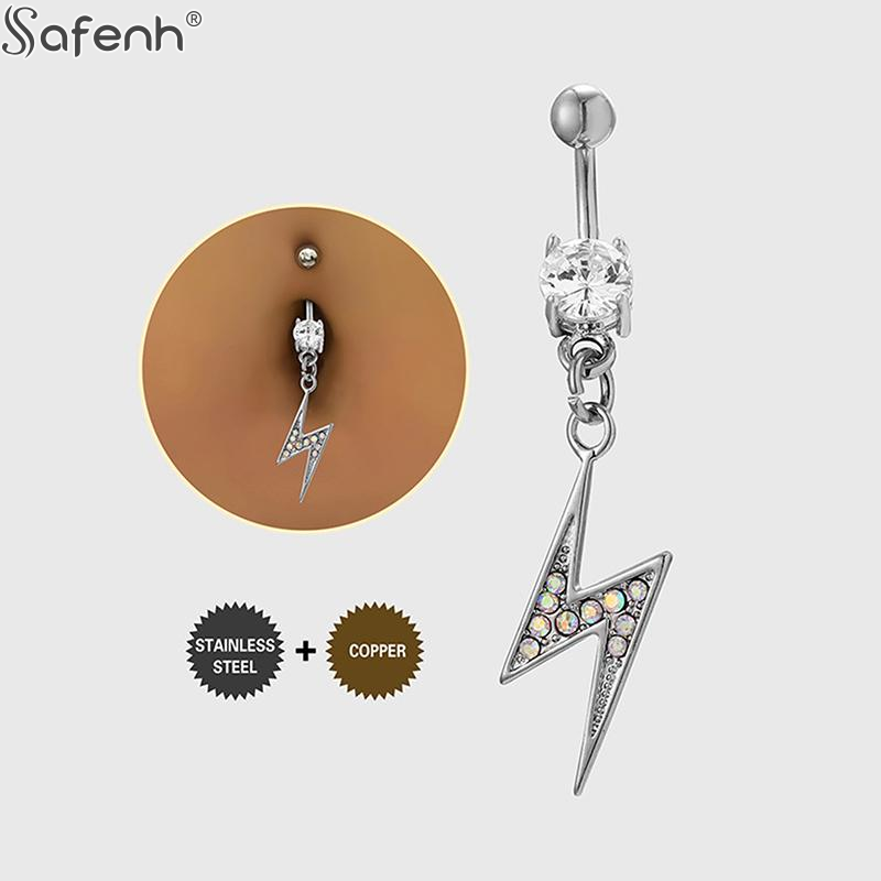 1개 고품질 구리 신제품 배꼽 바벨 피어싱 내부 나사형 - Body Jewelry High Quality 리뷰 및 가격