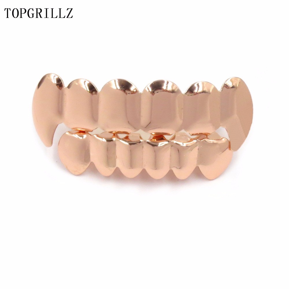 TOPGRILLZ 뉴 피트 로즈 골드 컬러 도금 힙합  - Body Jewelry Lot 리뷰 및 가격