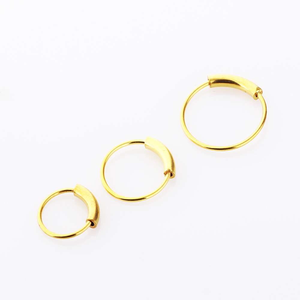 3개/세트 316L 외과용 강철 심리스 연속형 후프 링 - Body Jewelry Lot 리뷰 및 가격